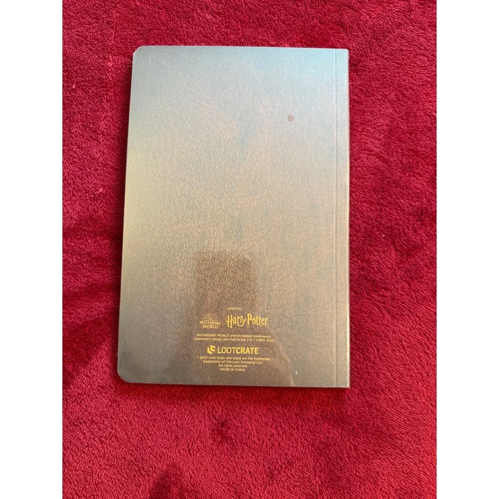 Harry Potter Sorting Hat Loot Crate Journal 2022 Wizarding‎ World Notebook NEW